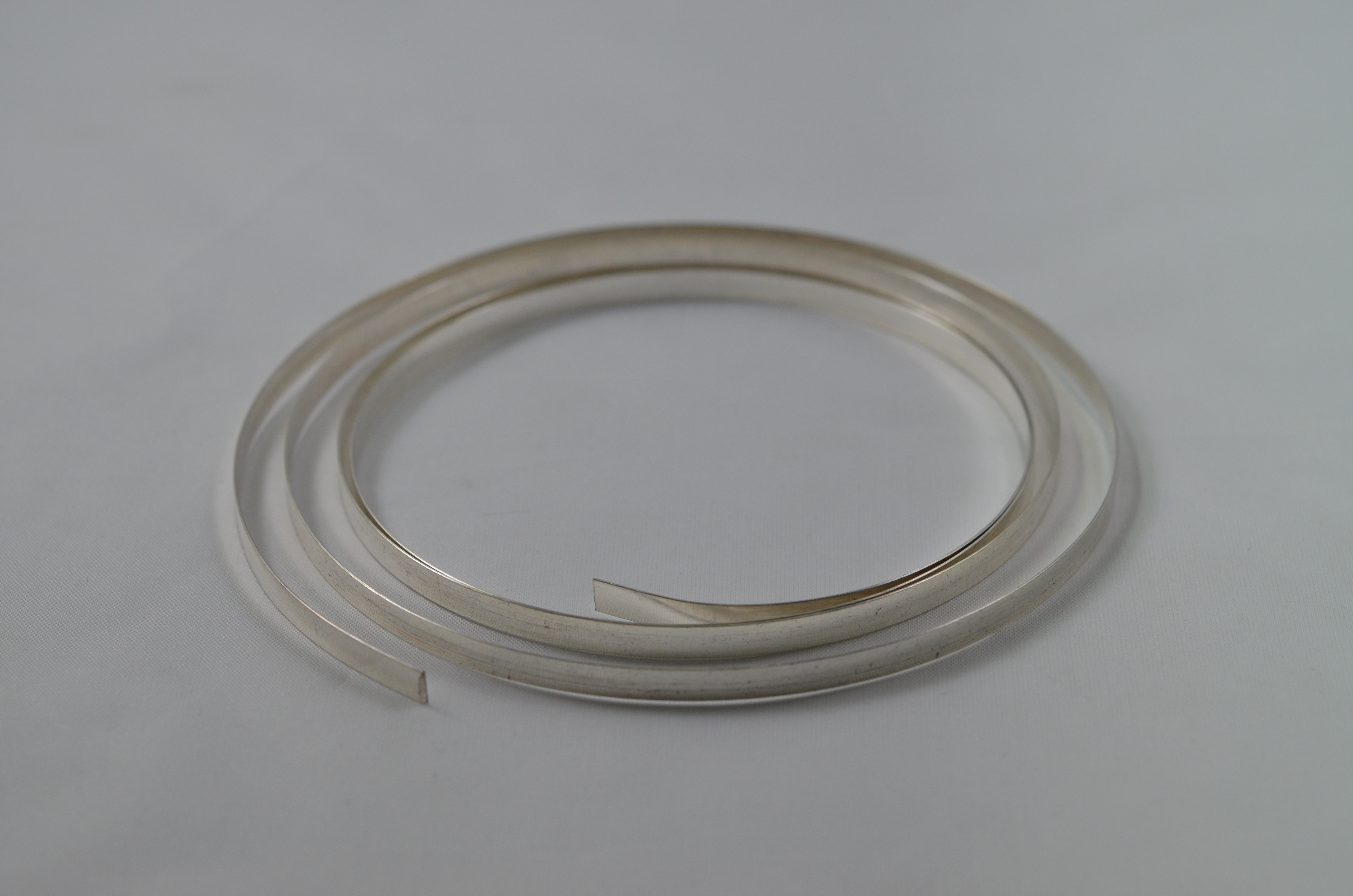Sterling Silver Rectangular/Bezel Wire